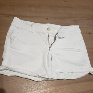 American Eagle Midi Shorts, white